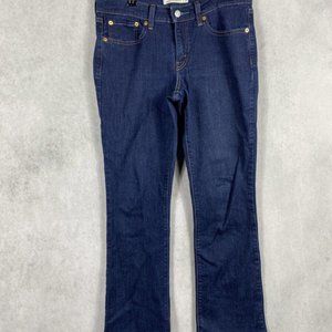 Levi's Women's 415 Relaxed Bootcut Jeans Dark Wash Size 27